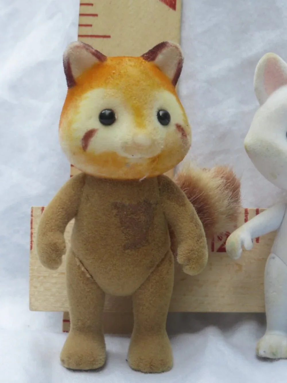 Vintage Sylvanian Families Flocked Animal Figurines Lot | Rare 90s Nostalgia Toy